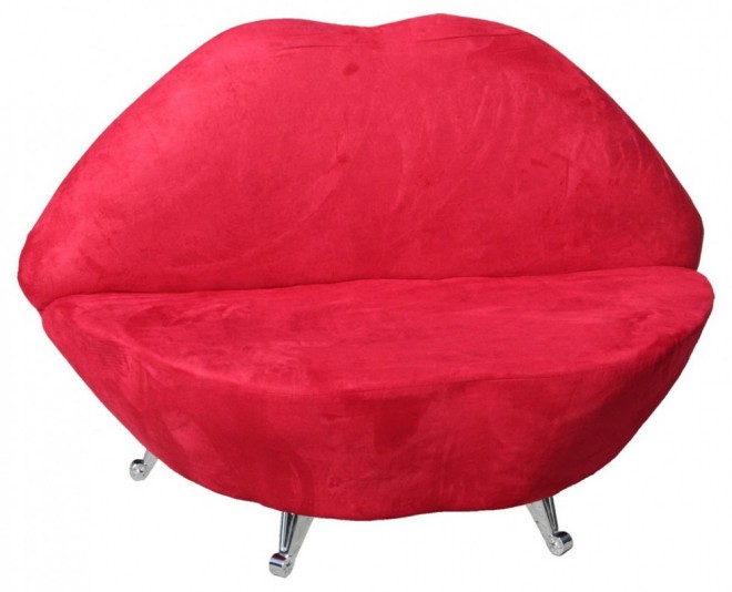 funky furniture lip chair