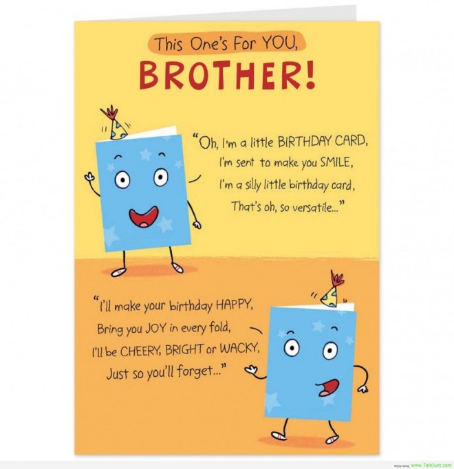 funny birthday quotes brother
