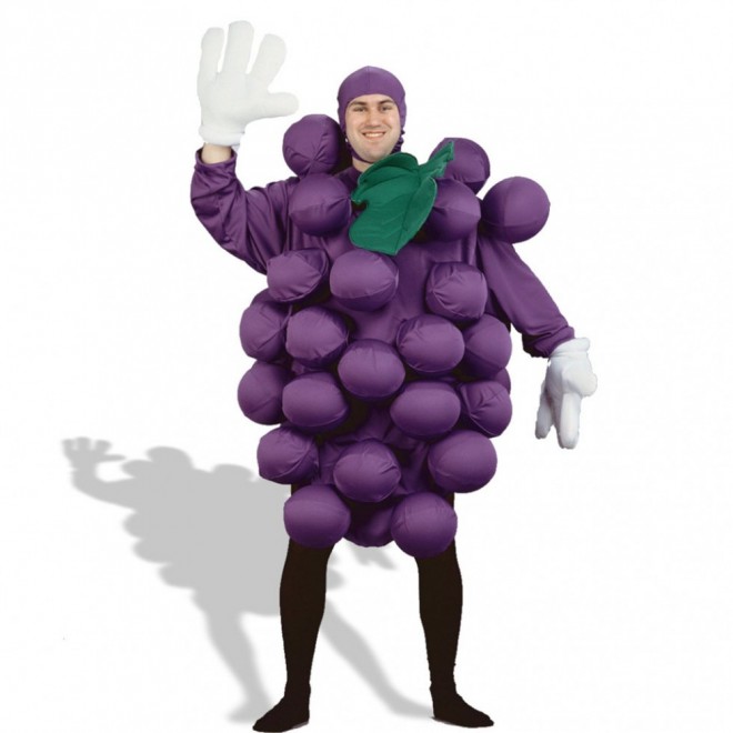 funny costumes grapes
