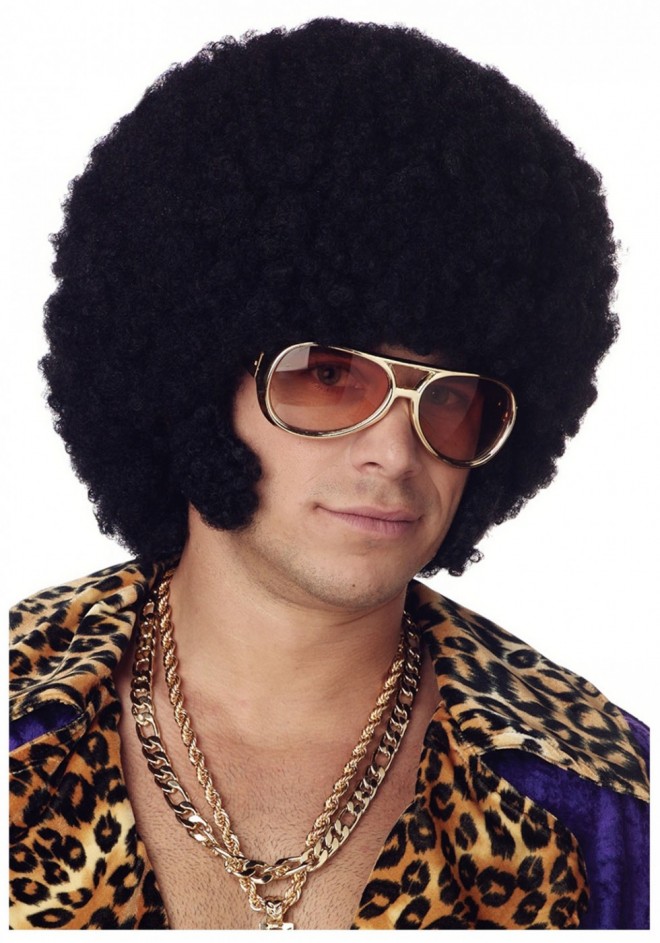 funny wigs afro chops