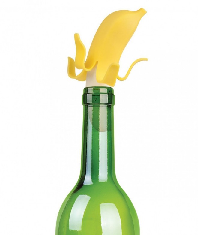 funny gadgets wine stopper