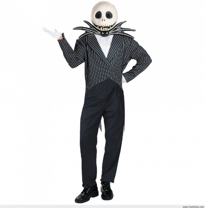 funny halloween costumes skeleton