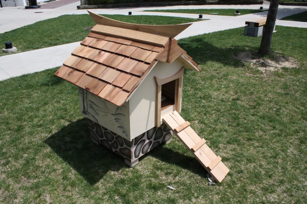 dog house plans dotted