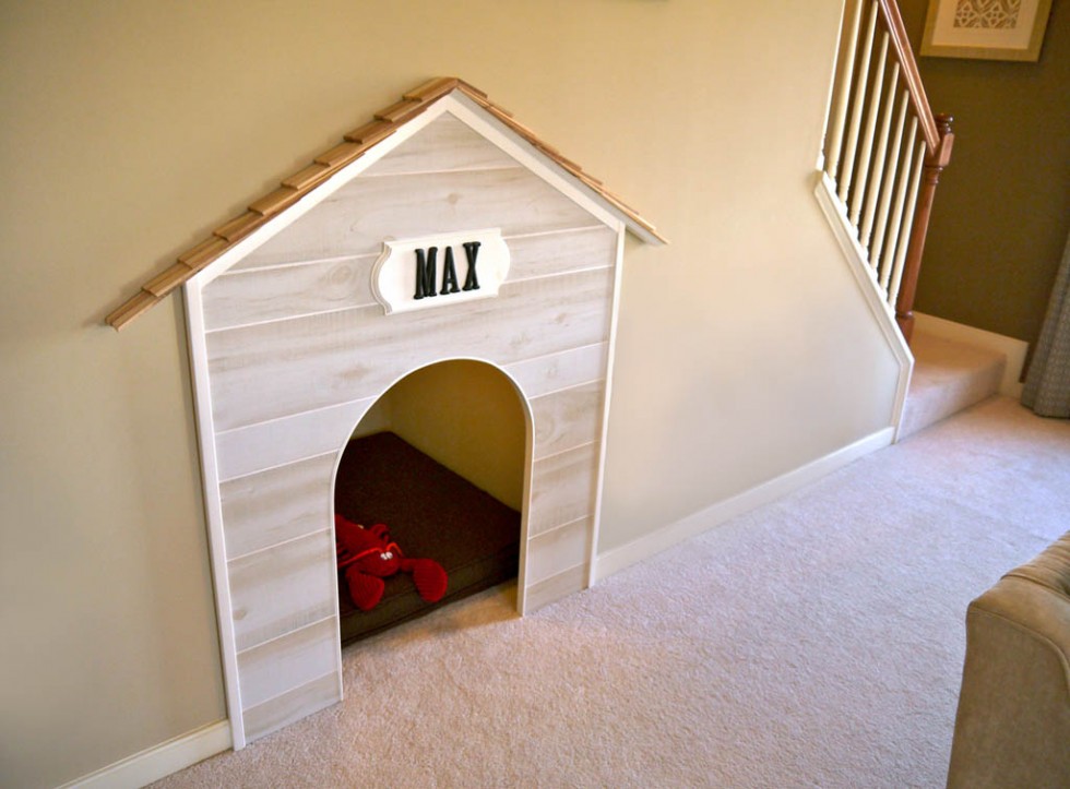 dog house plans stairs