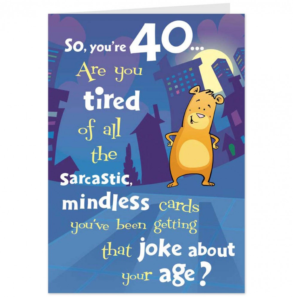 funny birthday sayings tired
