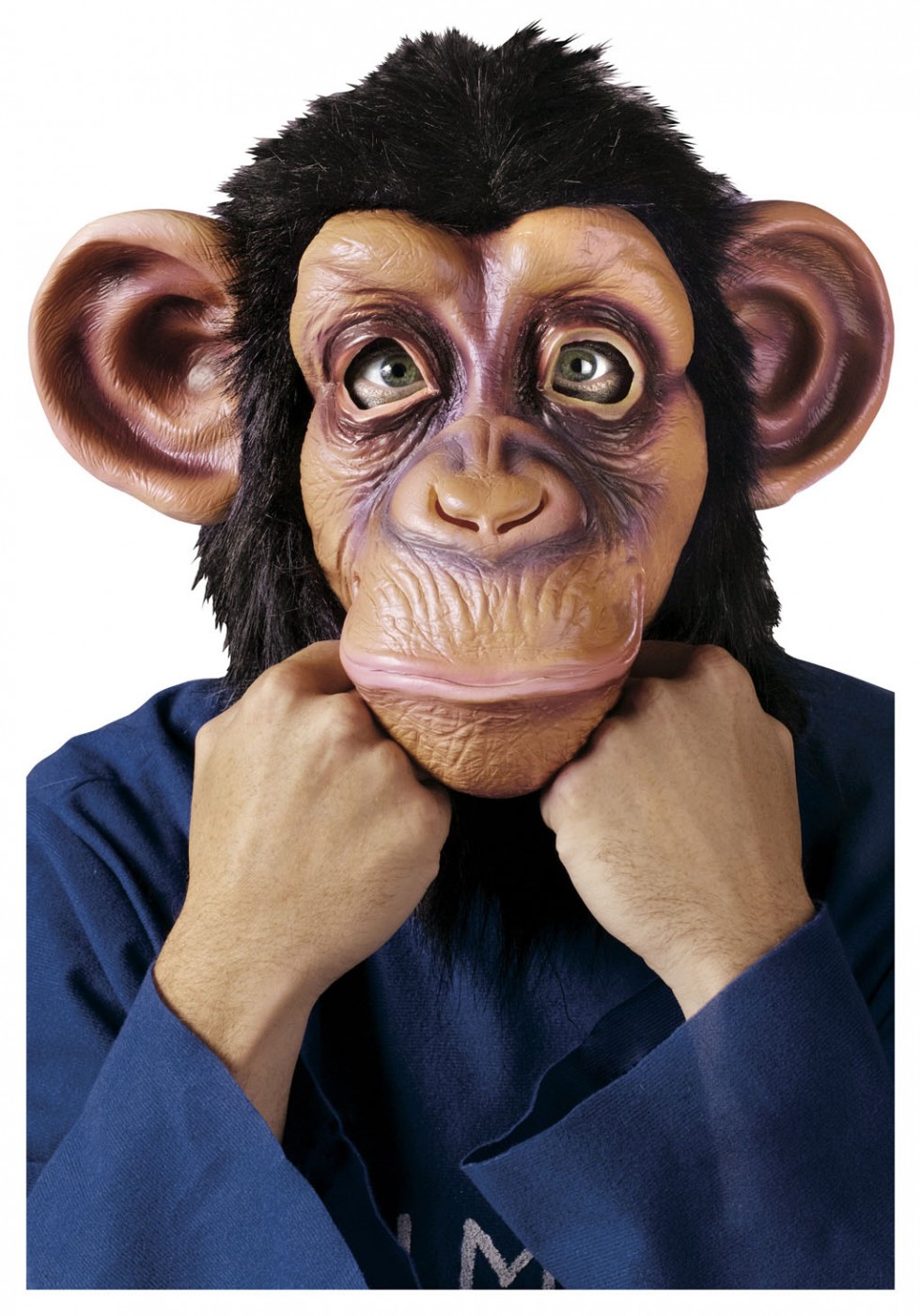 funny mask chimp