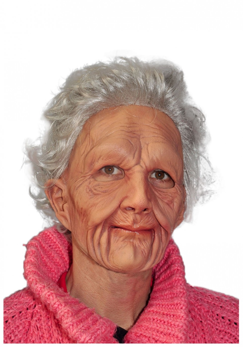 funny mask old woman