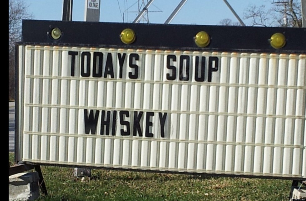 funny signs whisky