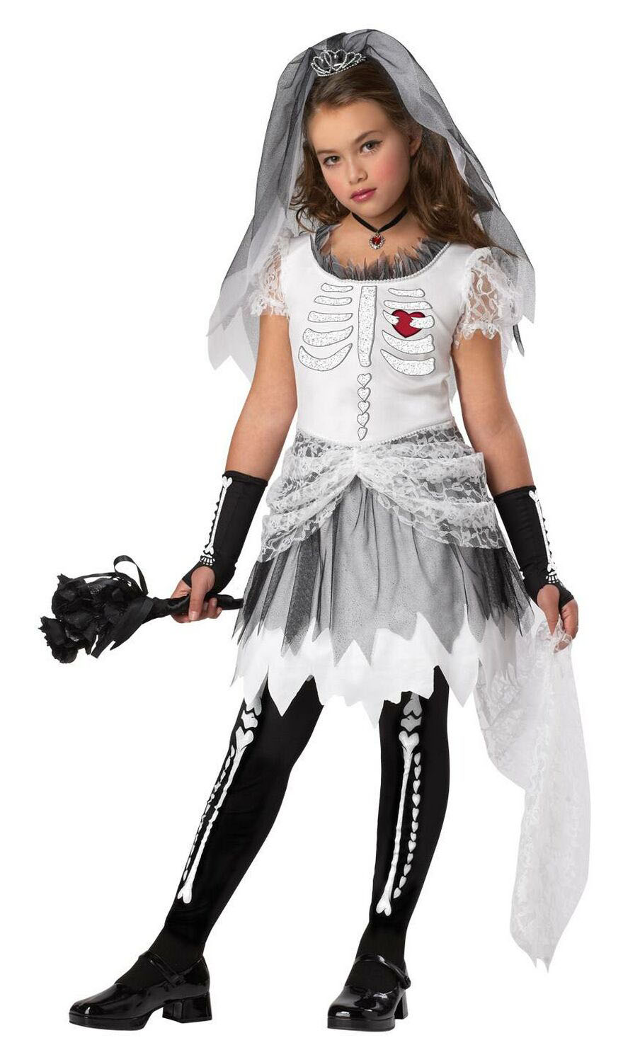 funny halloween costumes skeleton bride