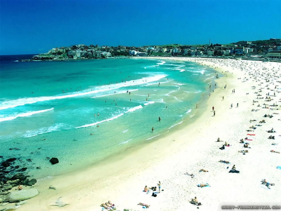 beautiful beaches bondi australia