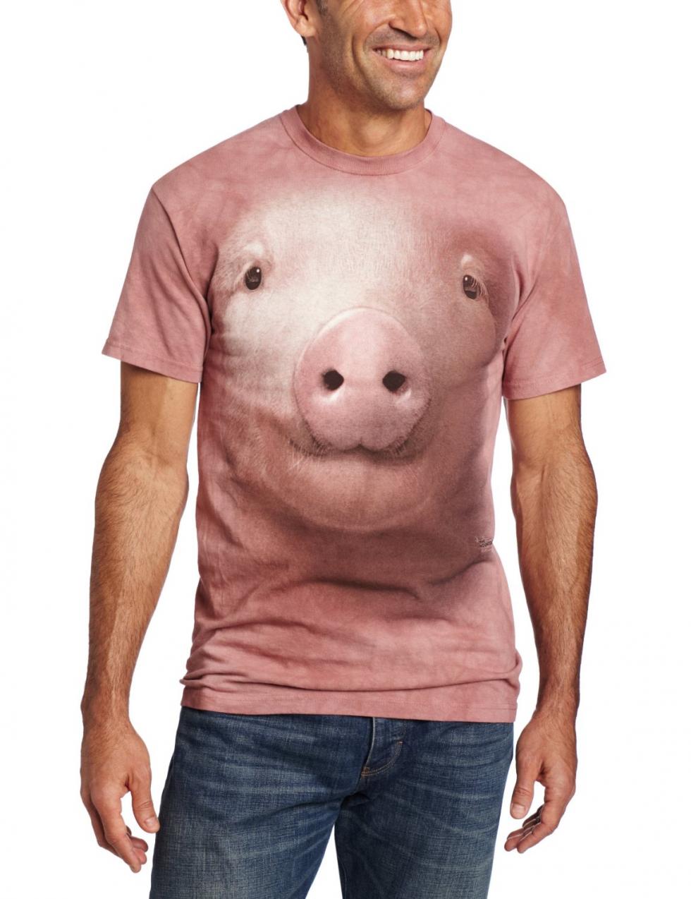 funny tshirt pig