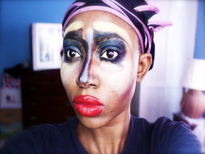 funny makeup picture