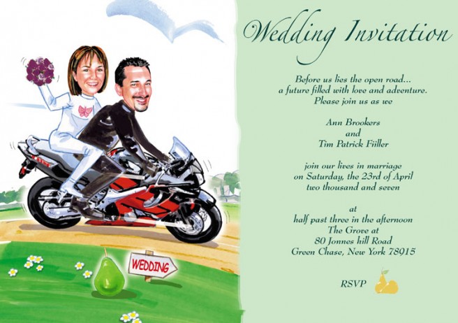 funny wedding invitation cards