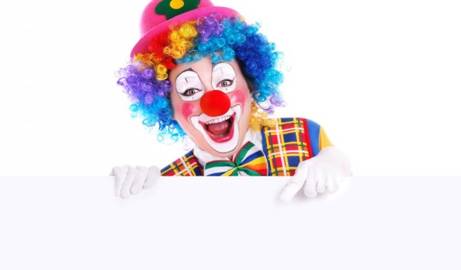 funny clown picture