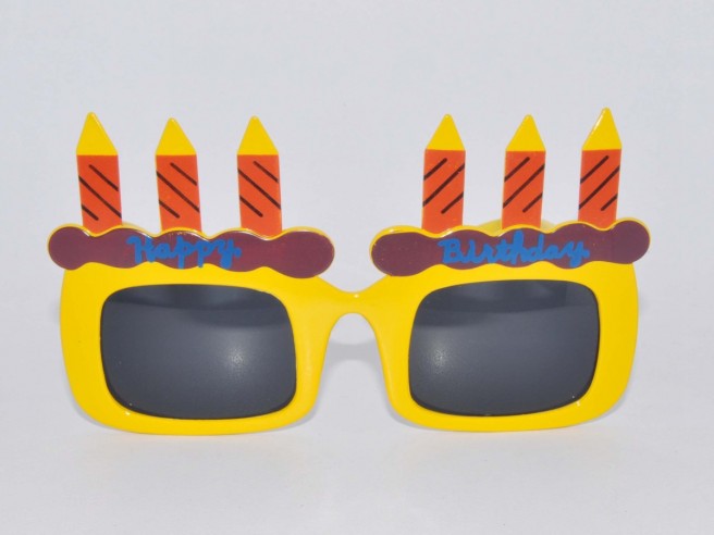 happy birthday funny sunglasses picture