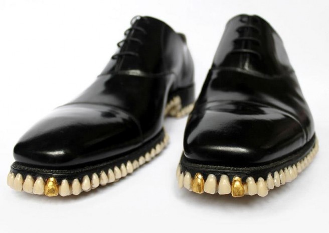 teeth funny shoe pictures