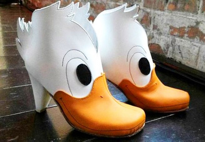 duck funny shoe pictures