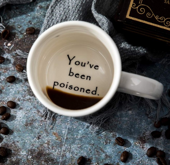 5 funny gift coffee mug words