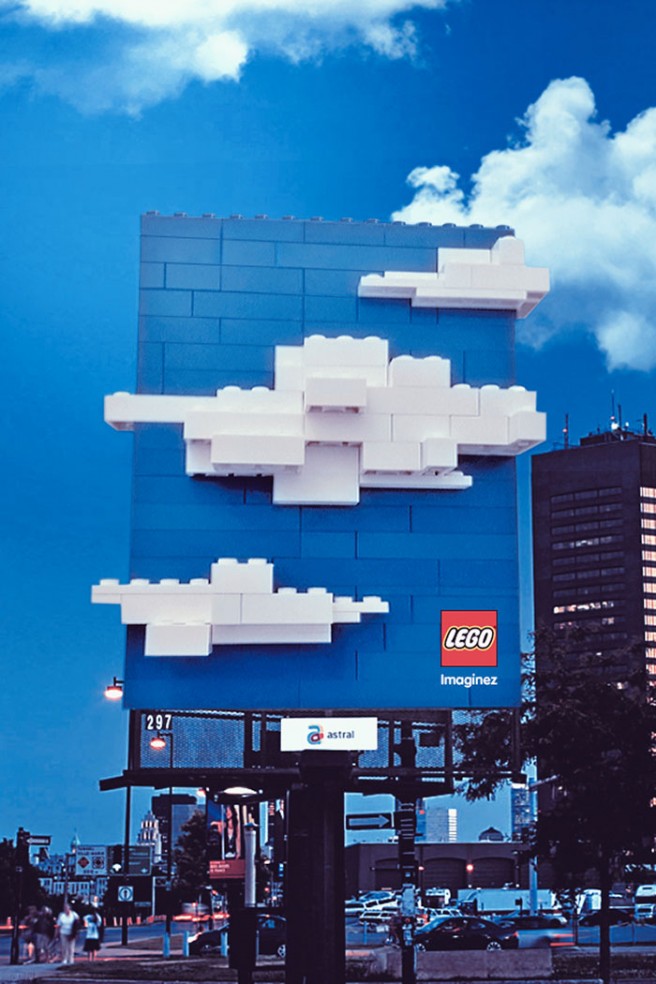 6 creative billboard lego design found around world