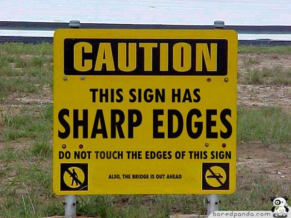 4 funny road signboard found around world