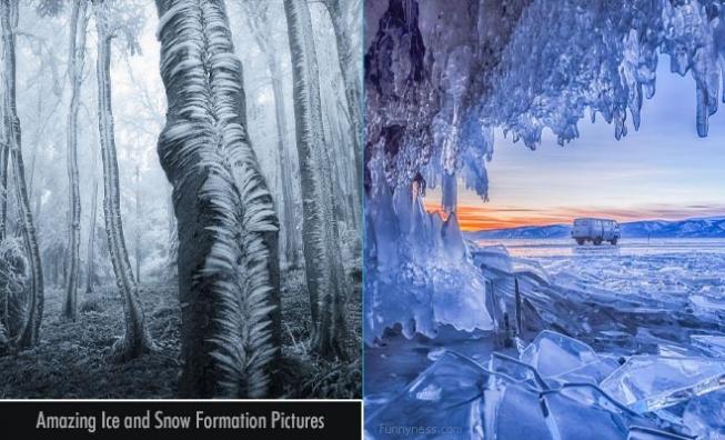 25 amazing ice and snow formation pictures -  nature's gift 