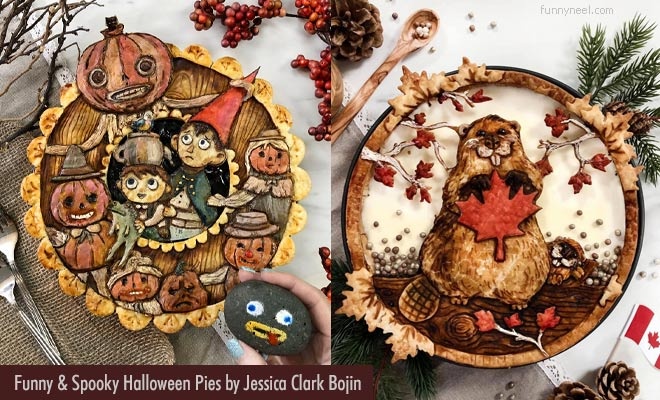 15 funny and spooky halloween pie pictures by baker jessica clark boji