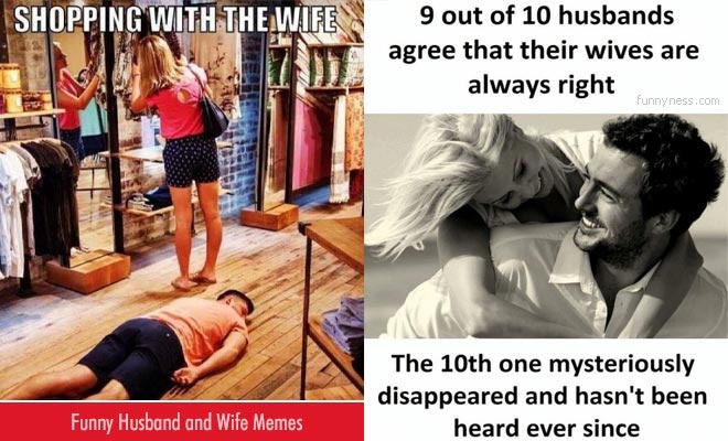 25 funny husband and wife memes to make you day
