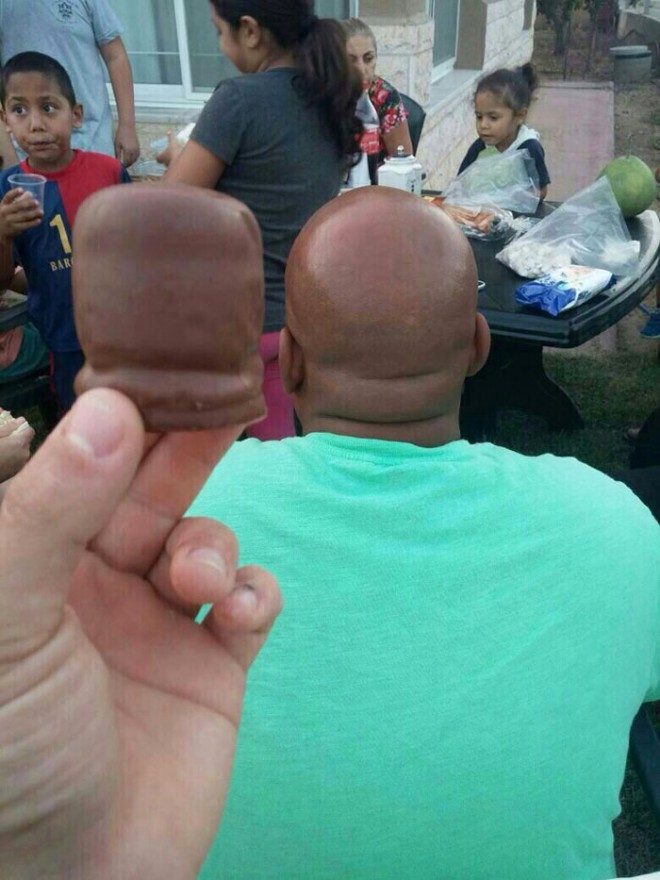 candy looks like this man head similar funny photography
