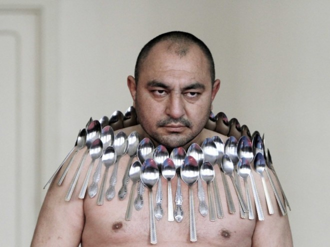 most spoons balanced funny guinness world records