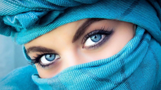 woman beautiful eyes by save goorg