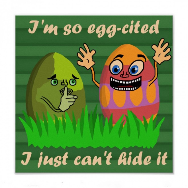 egg funny poster