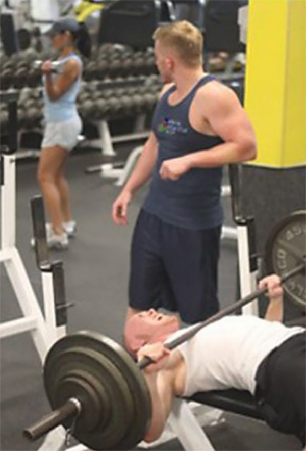 funny gym picture