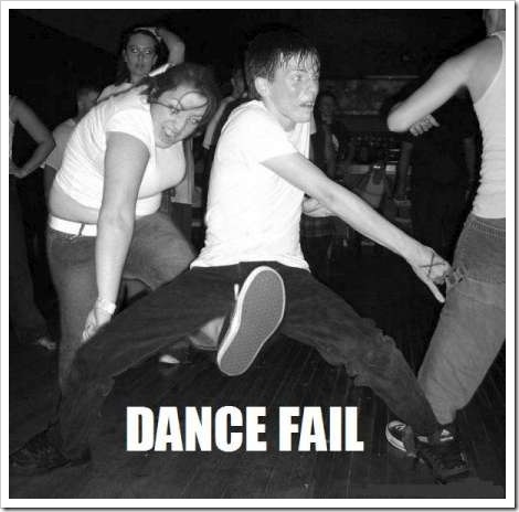 funny fail dancing picture