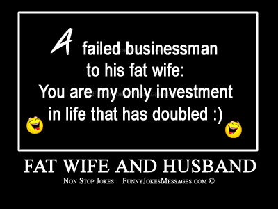 funny fat wife and husband