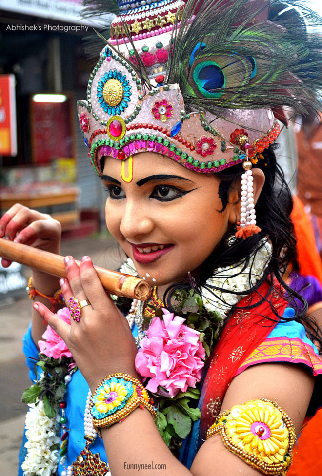 krishna fancy dress competition india photo by abhishek sunil