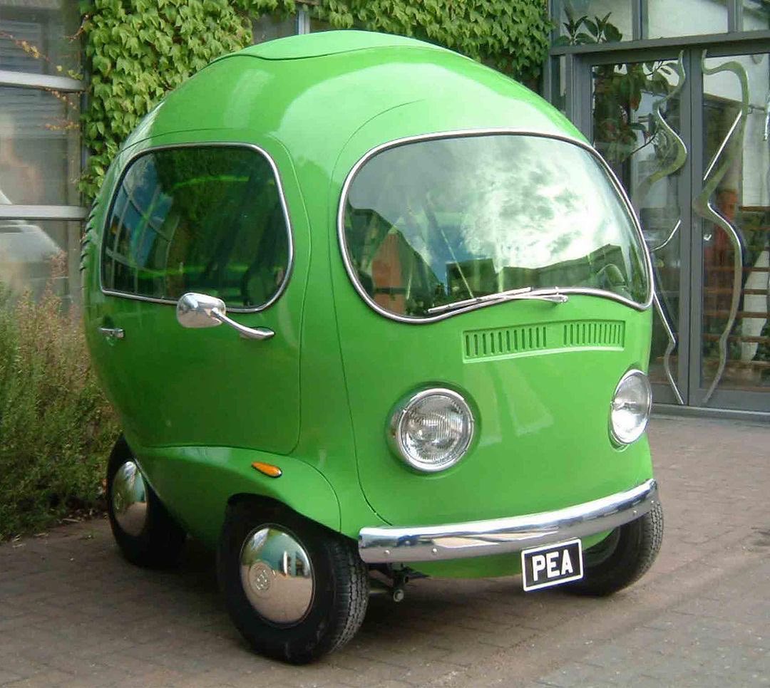 creative vehicle design the birdseye pea car by asylumsfx