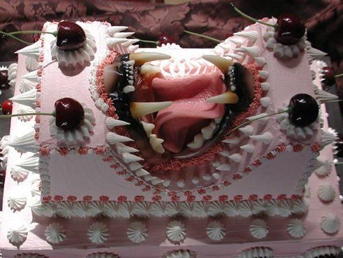 funny weird cake