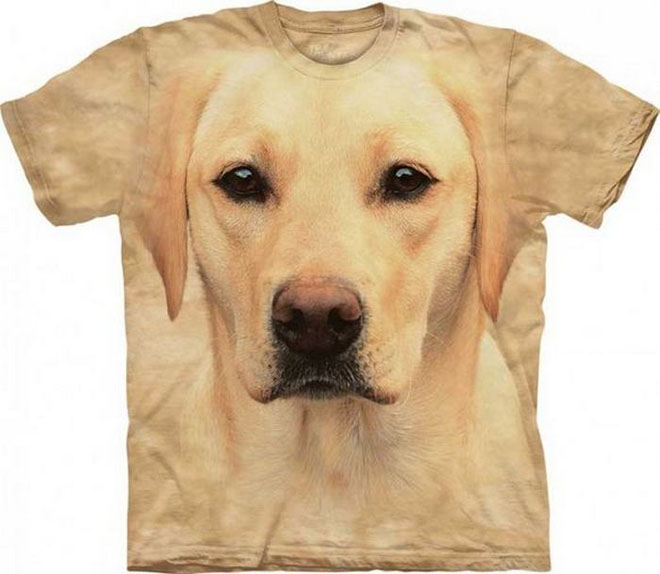 3d dog face tshirts 13 - Full Image