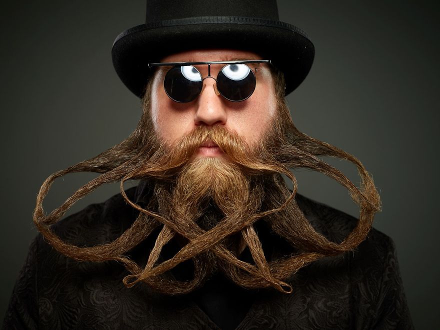funny beard moustache octopussy