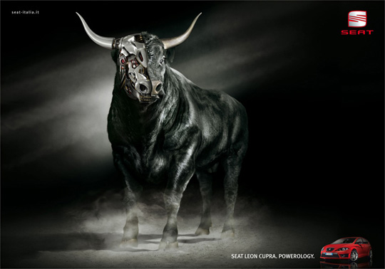 mechanical bull funny ads