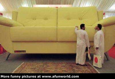 funny arab sofa