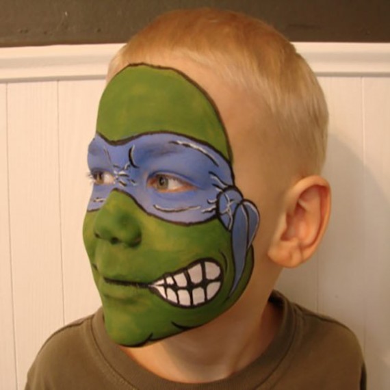 funny face painting