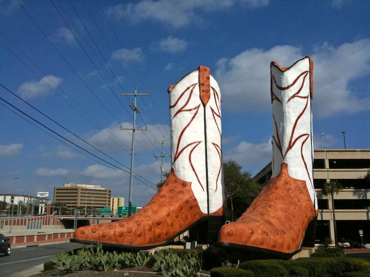 giant vowboy boots novelty architecture