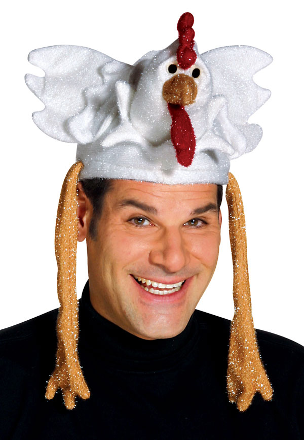 funny chicken hat pictures