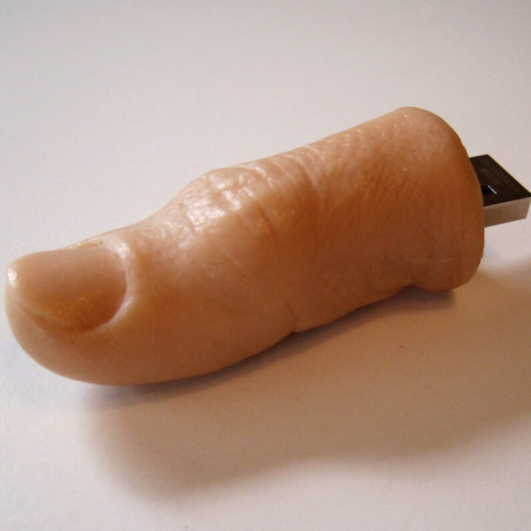 funny gift thumb drive