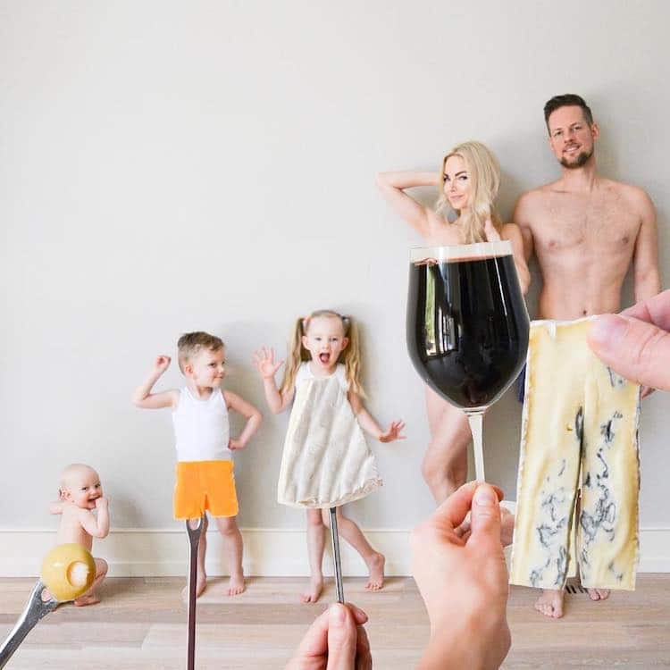 funny and creative family photos kate weiland