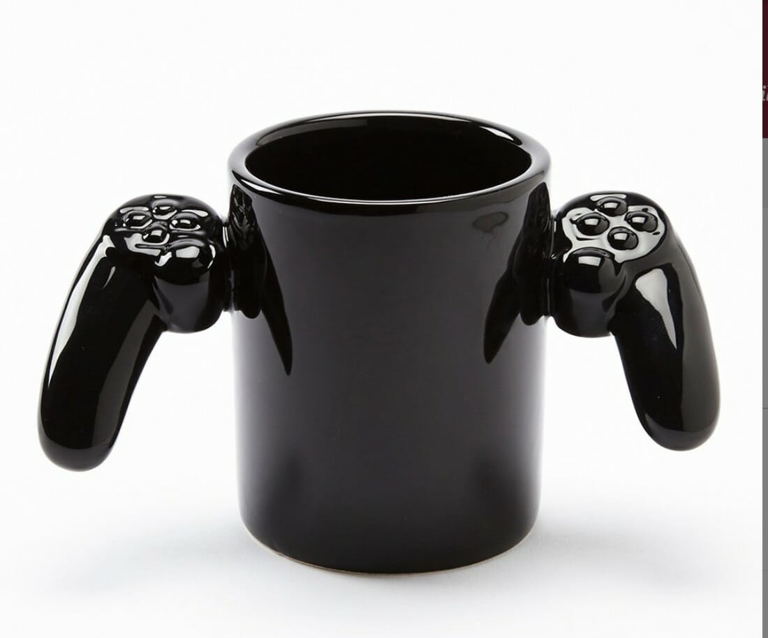 funny coffe mug design game controller