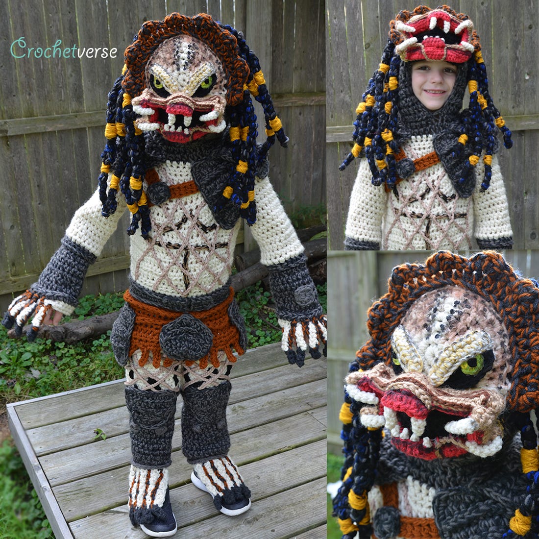 beautiful halloween crochet costume pokorny