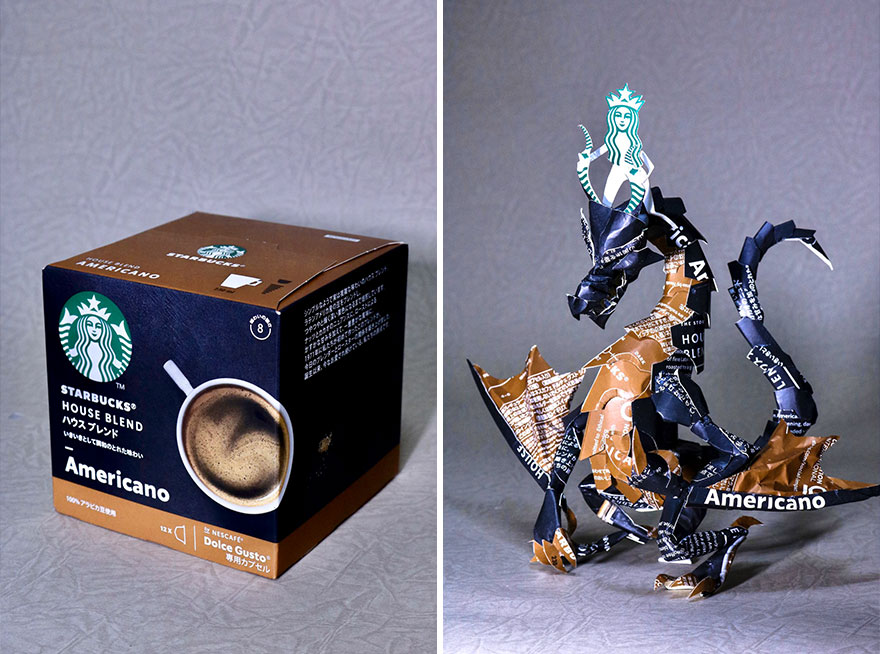 creative package product redesign sculpture harukiru