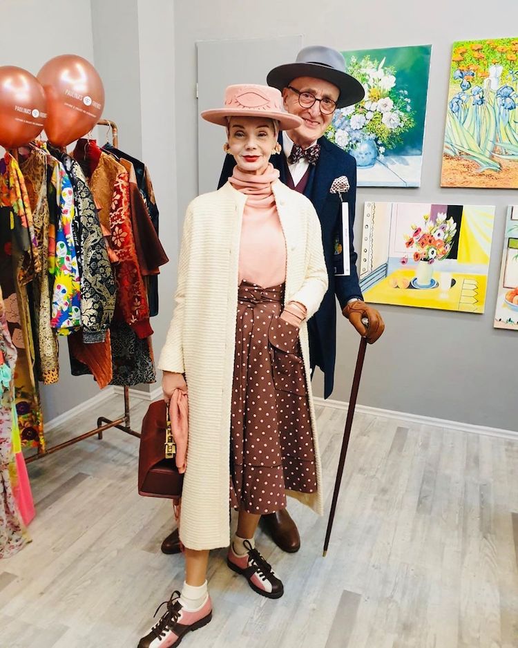 stylish old couple fashion photography gunther krabbenhoft britt kanja